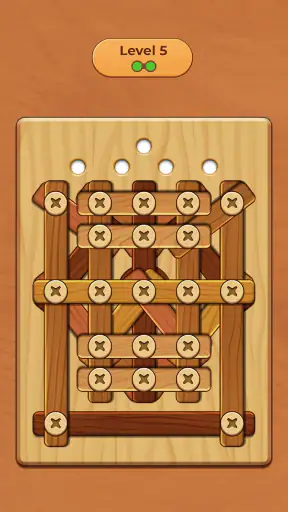 Wood Screw Puzzle screenshot