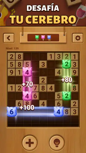 Woodber - Juego de números screenshot