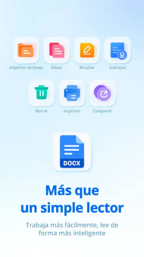 Word Documentos: Abrir Archivo screenshot