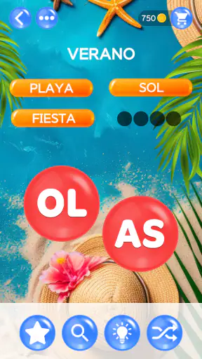 Word Pearls: Juego de palabras screenshot