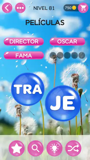 Word Pearls: Juego de palabras screenshot