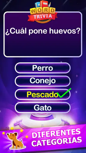 Word Trivia Juego de palabras screenshot