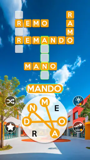 Wordscapes screenshot