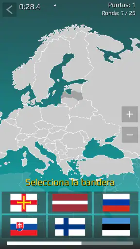 World Map Quiz screenshot