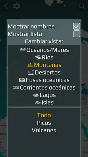 World Map Quiz screenshot