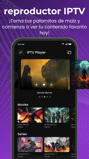 Xtream IPTV Player screenshot