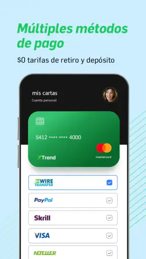 App de trading XTrend Speed screenshot