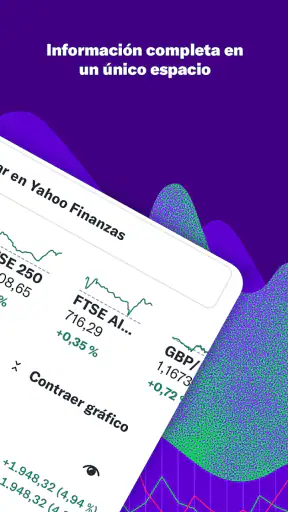 Yahoo Finanzas screenshot