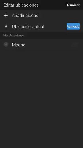 Yahoo Tiempo screenshot
