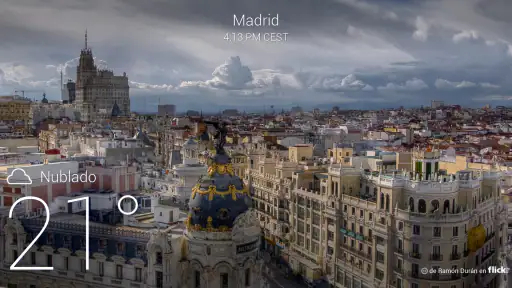 Yahoo Tiempo screenshot
