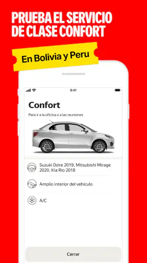 Yango - viajes y envíos screenshot