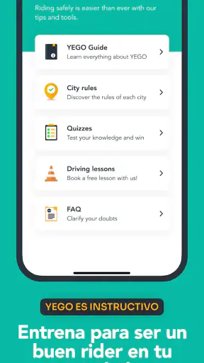 YEGO Mobility screenshot