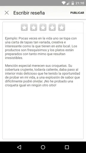 Yelp screenshot