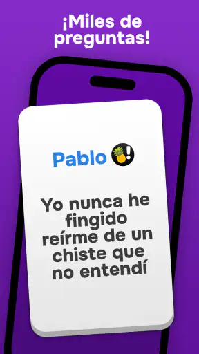 Yo Nunca: Preguntas Divertidas screenshot