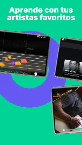 Yousician: profesor de música screenshot