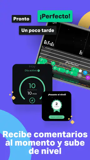 Yousician: profesor de música screenshot