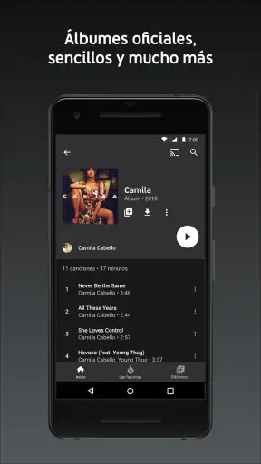 YouTube Music screenshot