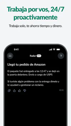 Zapia: Asistente IA personal screenshot