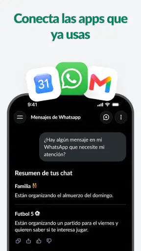 Zapia: Asistente IA personal screenshot
