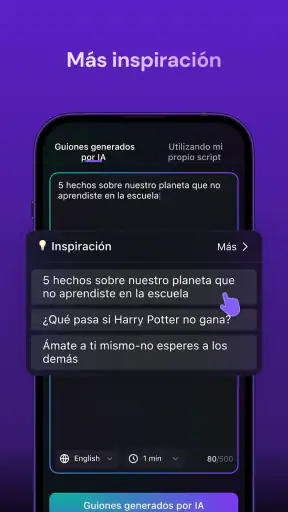 Zeemo: Vídeos IA y Subtítulos screenshot