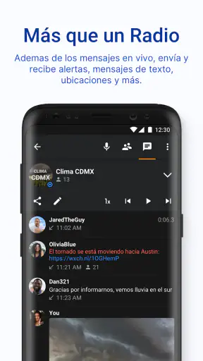 Zello Walkie Talkie screenshot