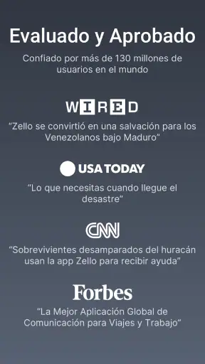 Zello Walkie Talkie screenshot