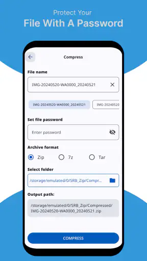 Zip Extractor - UnZIP, UnRAR screenshot