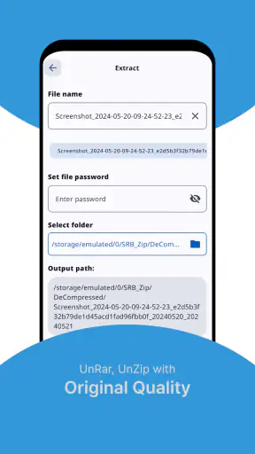 Zip Extractor - UnZIP, UnRAR screenshot