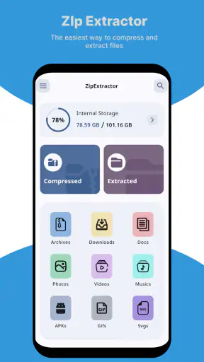 Zip Extractor - UnZIP, UnRAR screenshot