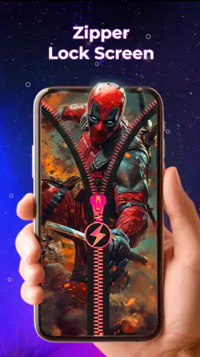 Zip Locker: Zipper Lock Screen screenshot