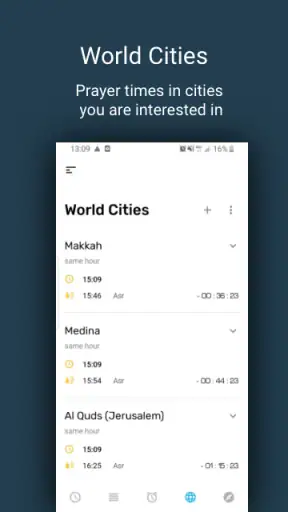 صلاتك Salatuk (Prayer time) screenshot