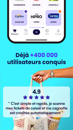 10% - Cashback & Économies screenshot