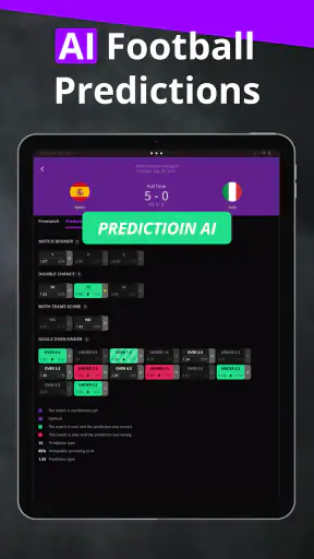 180Score Football Predictions screenshot