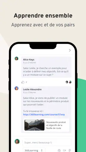 360Learning screenshot