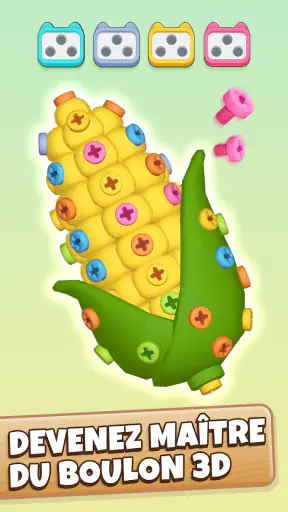 3D Bolt Master: Screw Pin Jam screenshot