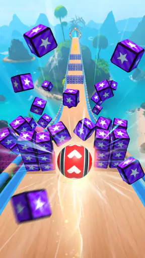 3D Super Rolling Ball Race screenshot
