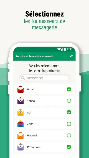 Accès à Tous Les E-Mails screenshot
