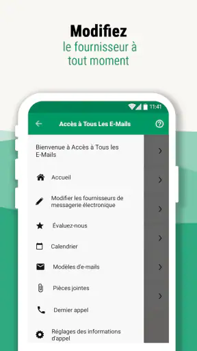 Accès à Tous Les E-Mails screenshot