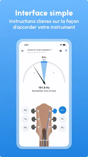 Accordeur de Guitare LikeTones screenshot