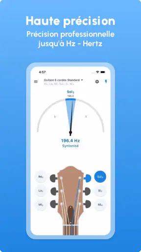 Accordeur de Guitare LikeTones screenshot