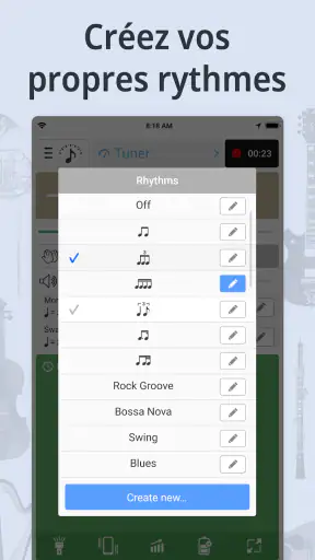 Accordeur et Métronome screenshot