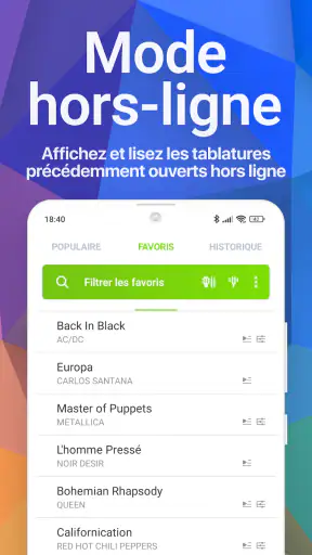 Accords pour Guitare Songsterr screenshot