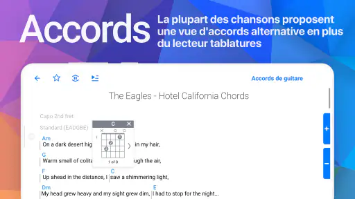 Accords pour Guitare Songsterr screenshot