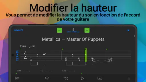 Accords pour Guitare Songsterr screenshot