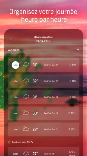 AccuWeather: Satellite Météo screenshot