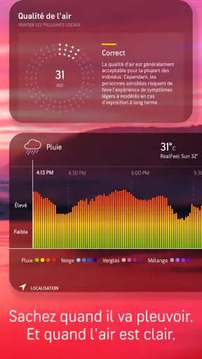 AccuWeather: Satellite Météo screenshot