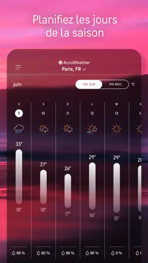 AccuWeather: Satellite Météo screenshot
