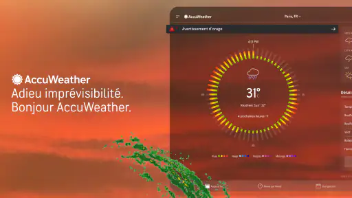 AccuWeather: Satellite Météo screenshot