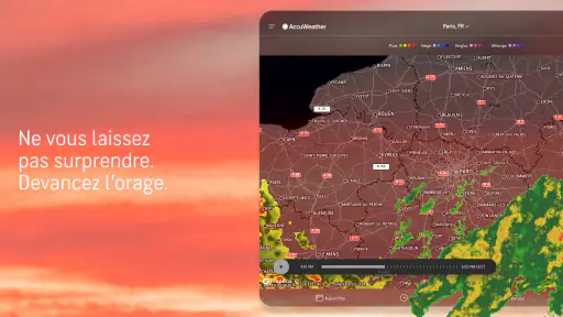 AccuWeather: Satellite Météo screenshot