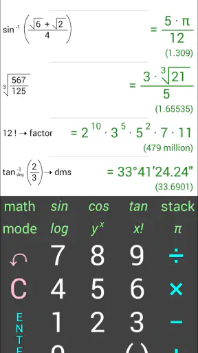 Acron RPN Calculator screenshot